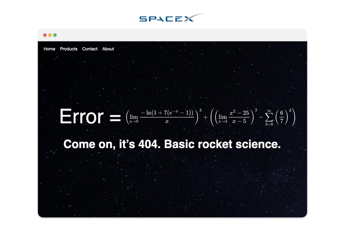 SpaceX error rocket science joke