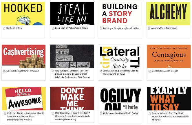 The Creative Marketer Library